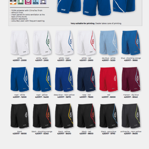 Soccer Short / MNS / PISA - from Stanno